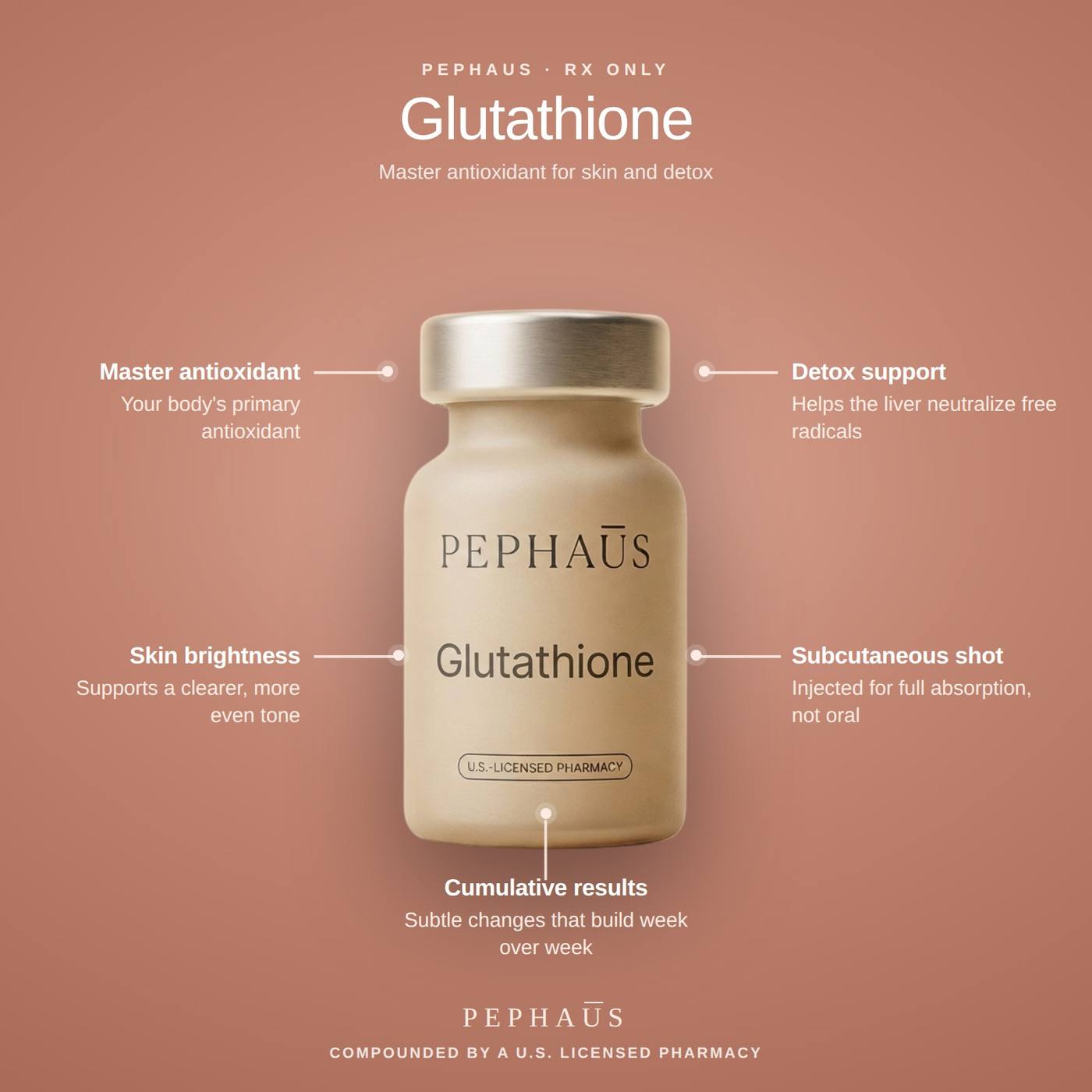 Breakdown of what glutathione does